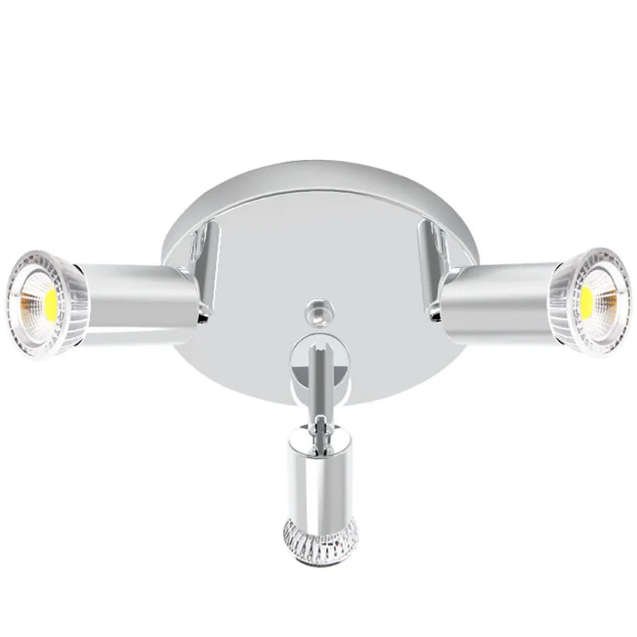 e27 3-Lights Chandelier Rotatable Adjustable Ceiling Light for Living room Dining room Kitchen Ceiling Lamp Black&White&Silver