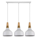 Solid Industrial Modern Metal Pendant Lights 3-Heads Pendant Lamp Nordic Loft Kitchen Lamp Room Restaurant Lighting Fixture