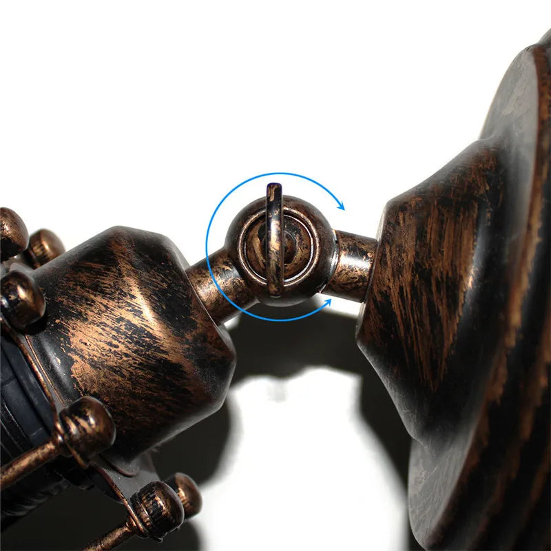 2Pcs Rustic Wall Sconces Wire Cage Ceiling Light Fixtures Industrial Vintage Wall Lamp for Home Decor Headboard Bedroom Porch