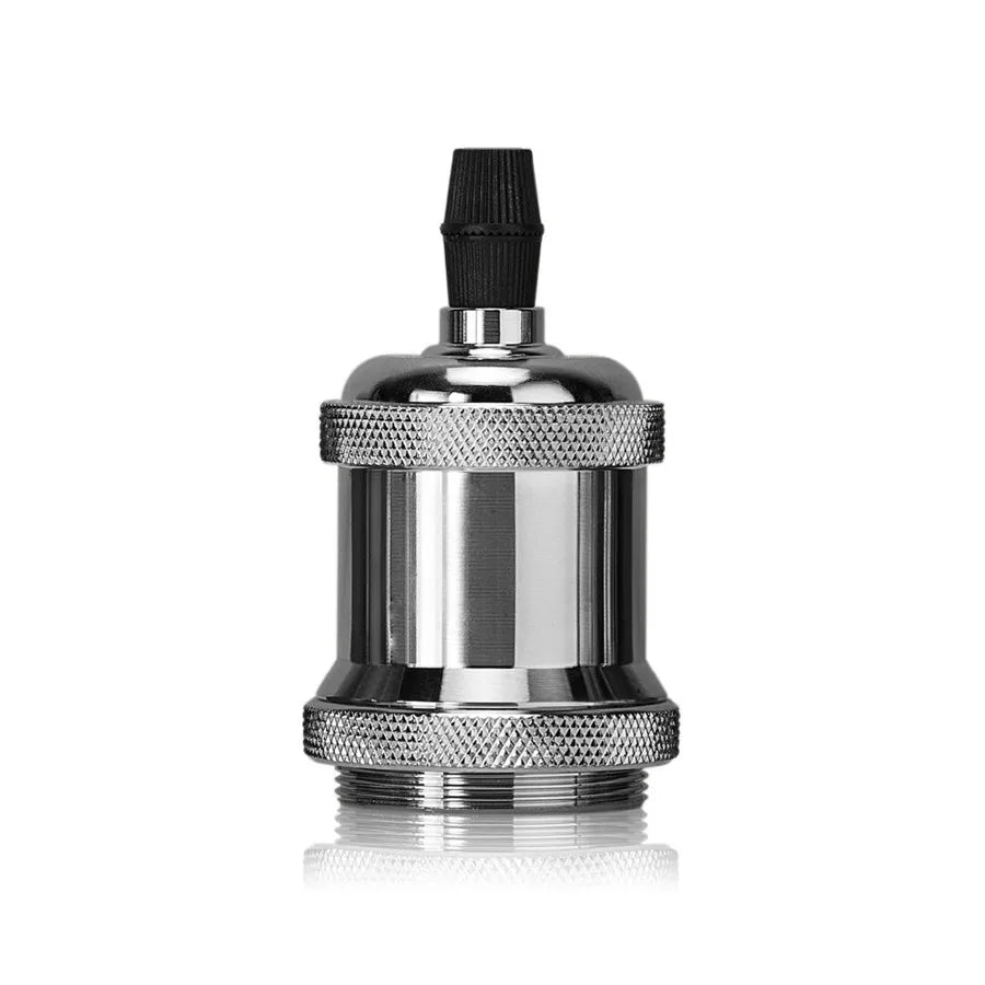 E27 Lamp Holder Vintage Edison Bulb Base Fittings e27 Screw 110V 220V DIY Aluminum Light Socket Industrial Retro Decor Fixture