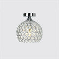 Modern Crystal Ceiling Lights Diamond Shape Ceiling Lamp for Home Decoration Balcony Porch Corridor Lighting Fixture e27