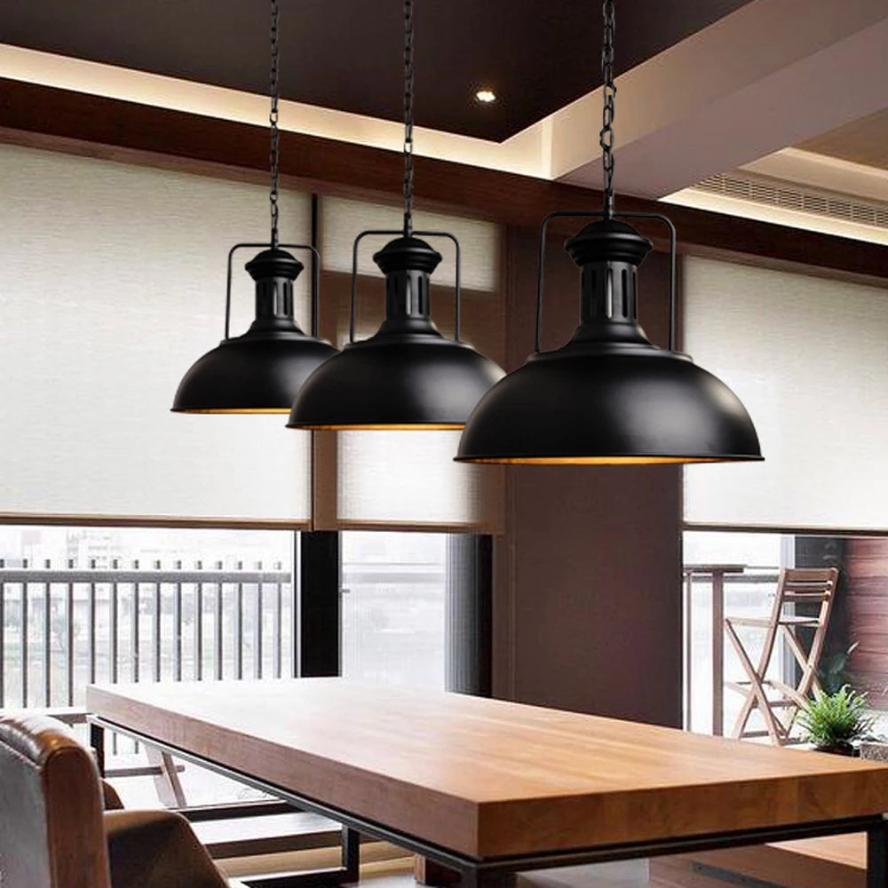 Vintage Loft Pendant Lights Industrial Retro Hanging Lamps Luminaire Suspension Kitchen Living Room Bedroom Home Decoration