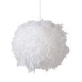 Mordern Feather Pendant Lamp Fairy Hanging Light E27 Lamp Holder for Bedroom Dining Room Cloakroom Shop Chandelier Art Decor