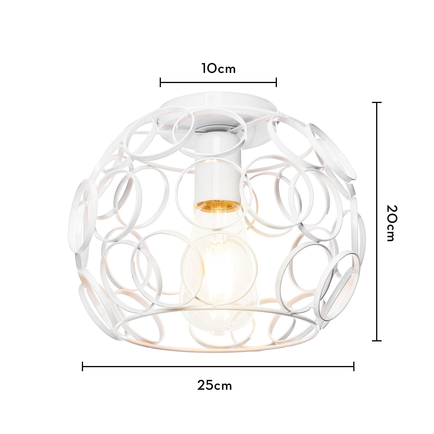 Modern Nordic Ceiling Light Fixture Vintage E27 LED Ceiling Lamp Chandelier for Kitchen Living Room Decor Suspension Luminaire
