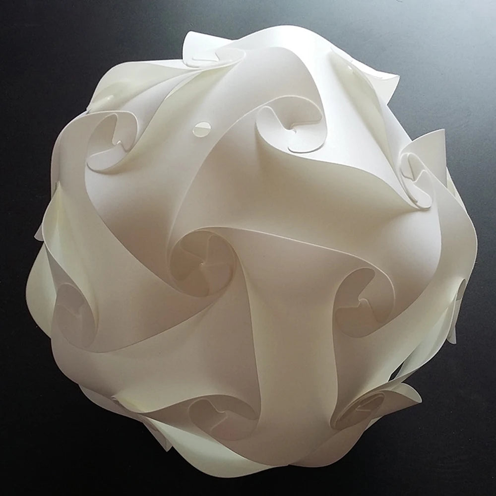 Modern Creative IQ DIY Puzzle Lampshade Lamp Nordic Pendant Light Shade Ceiling Hanging Lighting Fixture Home Decoration E27