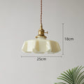Nordic Retro Glass Pendant Light Fixtures Bedroom Living Room Kitchen Home Modern Colorful Glass Hanging Lamp Lighting Fixtures
