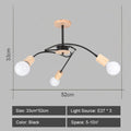 Modern Sputnik Chandelier Industrial Ceiling Light 3 Lights Ceiling Lamp Bedroom Living Room Kitchen Home Decor Lighting Fixture
