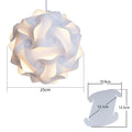 Modern Creative IQ DIY Puzzle Lampshade Lamp Nordic Pendant Light Shade Ceiling Hanging Lighting Fixture Home Decoration E27