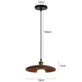 Nordic Wood Pendant Light Retro Modern Hanging Lamp Chandeliers for Living Room Bedroom Kitchen Indoor Lighting Home Decor E27