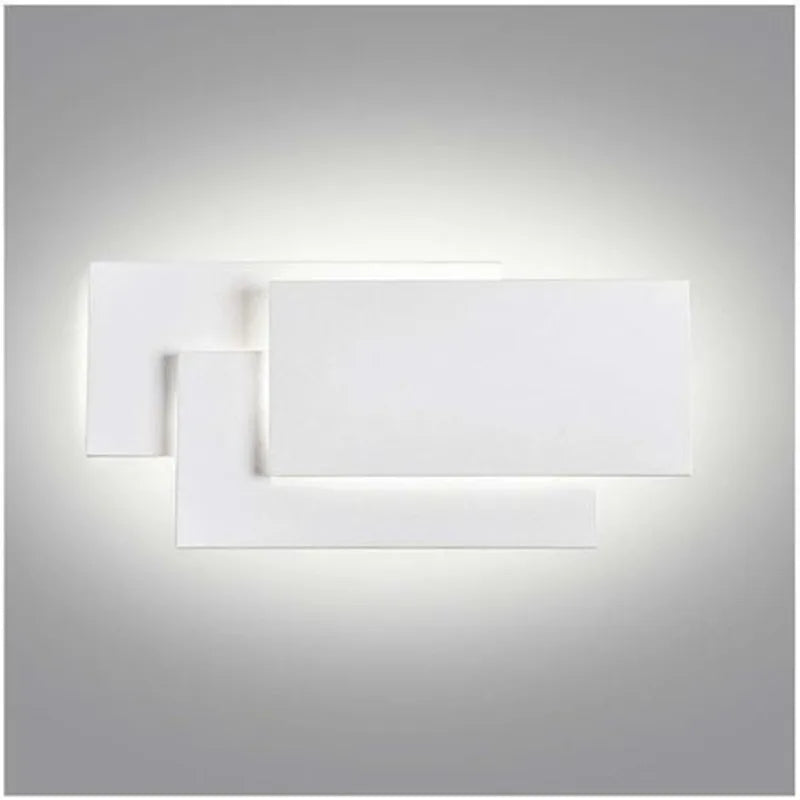 Three-Layer Stacked LED Wall Lamp Modern Bedside Lighting Creative Retangle LED Wall Lights for Living Room Hall Corridor Sconce